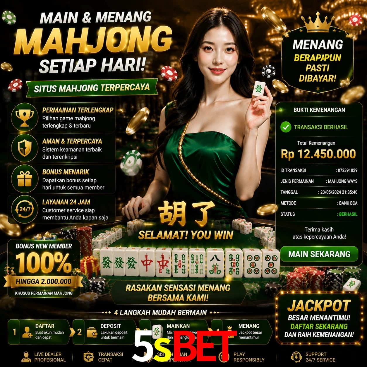 Ganhar e sacar na 5sbet